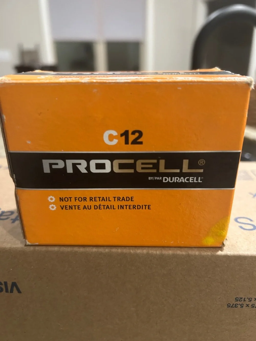C Size 1.5V Alkaline Batteries - Orange/Black 12 Pack